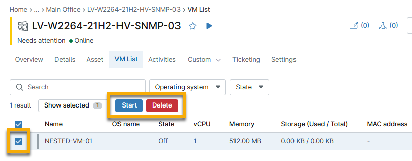 Tableau de bord VM Liste des actions VM.png